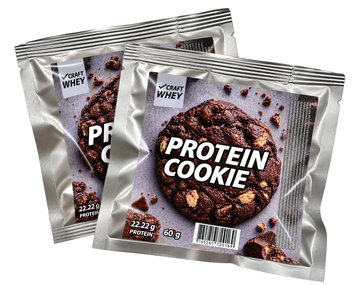 Протеїнове печиво без цукру Горіховий мікс Craft Whey 60 г 2023-10-2995 фото